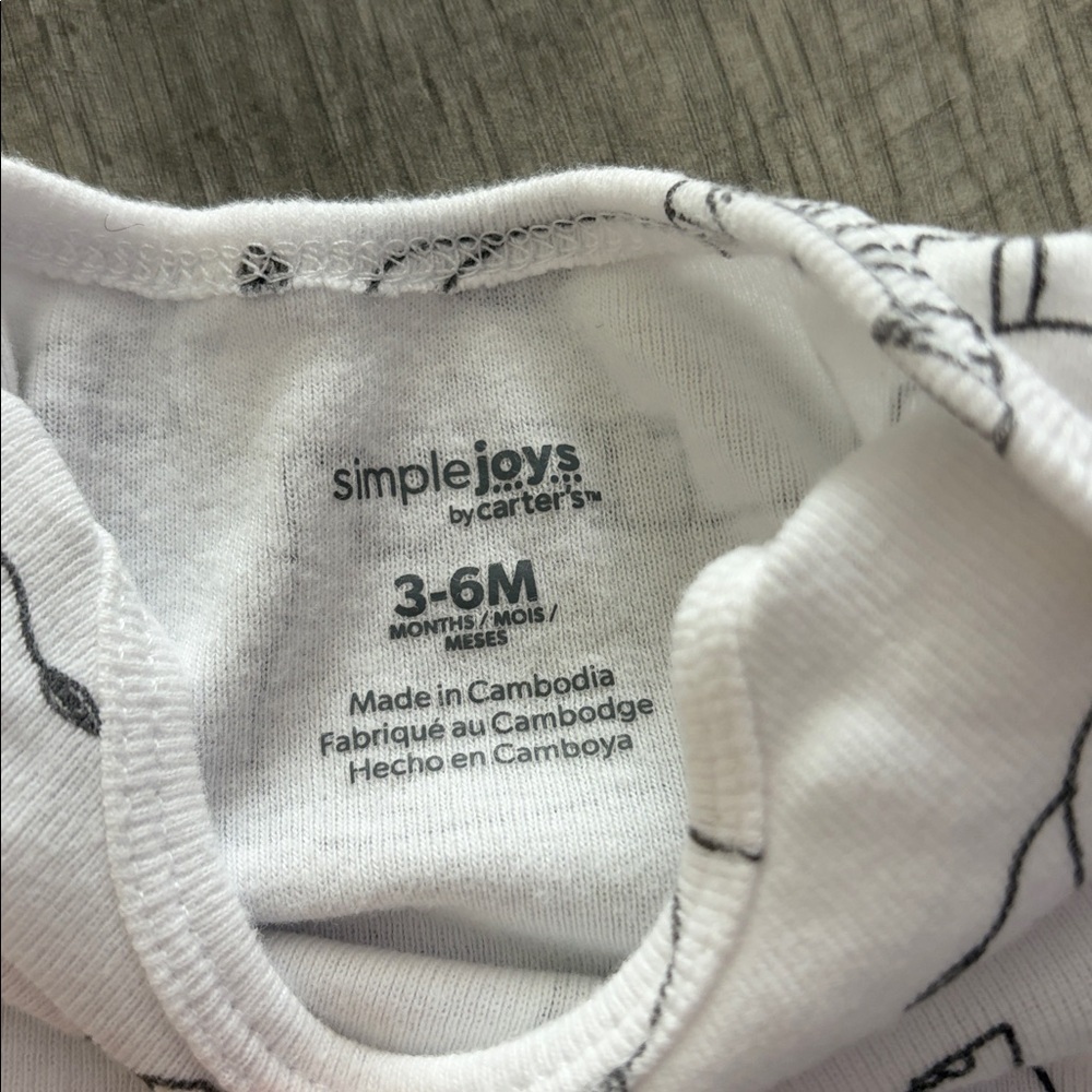 Zara Lot 3 x baby bodysuits 3-6M Zara - Picture 7 of 7